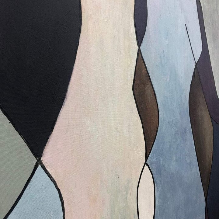 Figurative abstract art SOUL REFLECTION