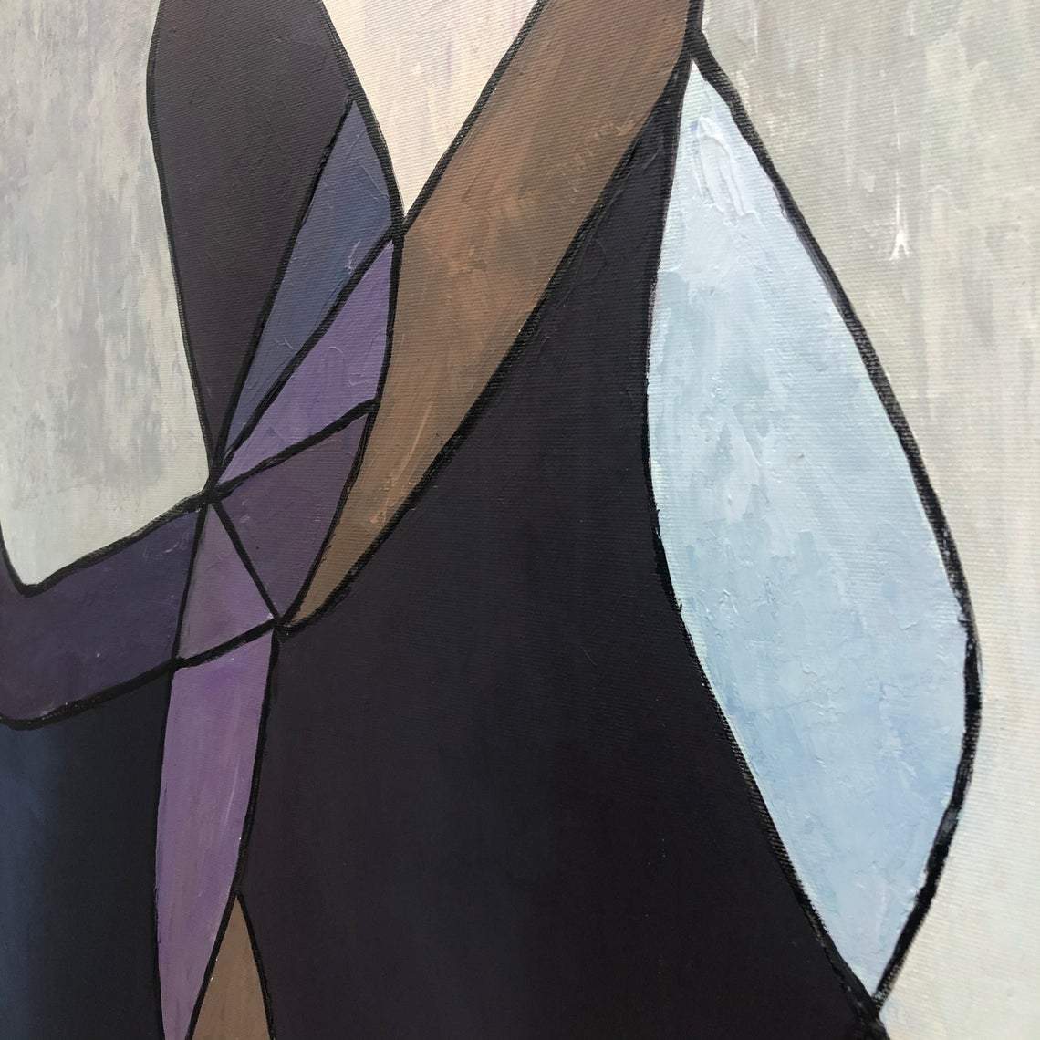 Figurative abstract art SOUL REFLECTION