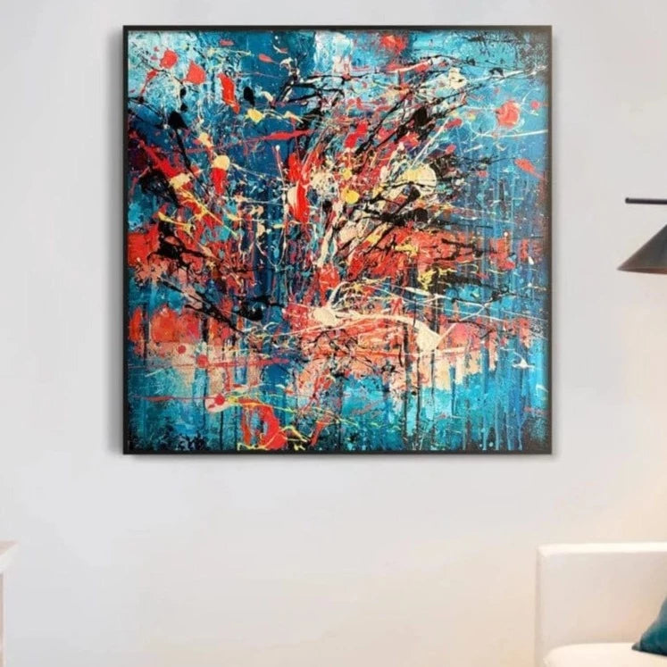 ICE CRACKS Unstretched