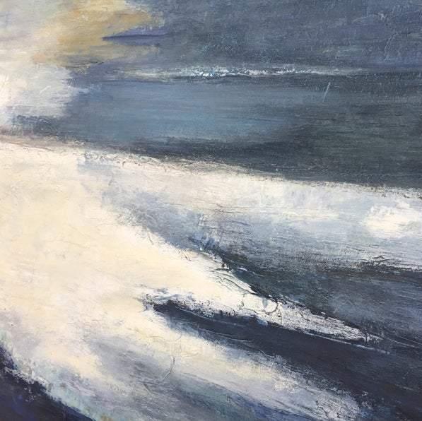 Colorful abstract horizon paintings BOUNDLESS HORIZON