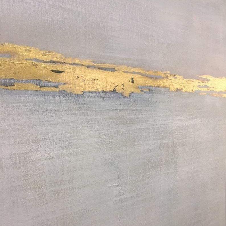 Large canvas abstract art GLEAM