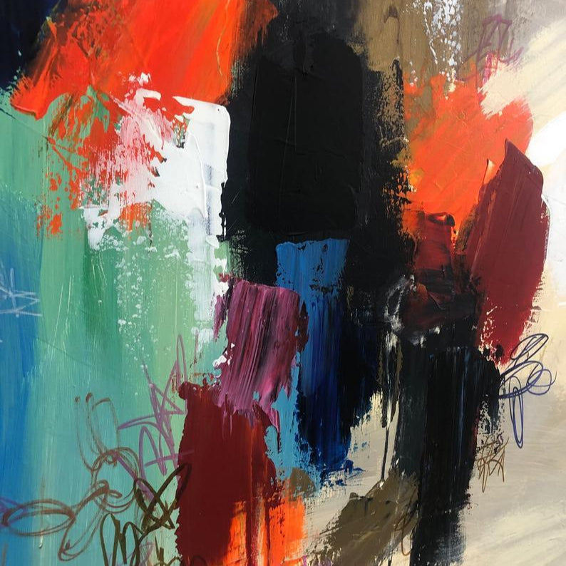 Artistic expression art IT WAS JULY