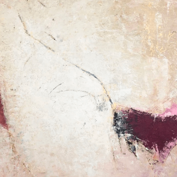 Bold abstract mixed media art YOUTH