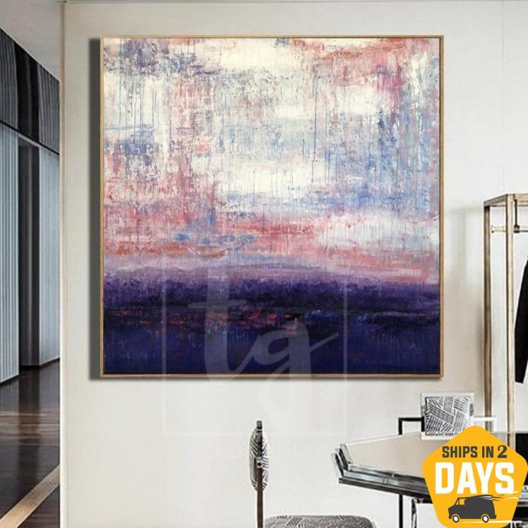 THE BLUE OF THE SEA 48"x48"