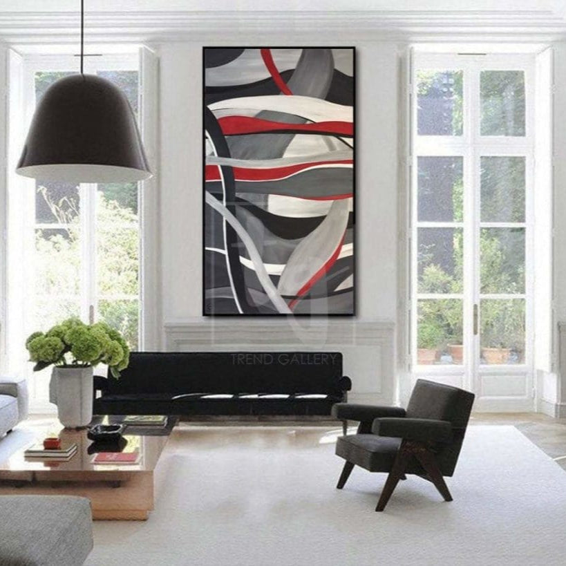 Modern abstract wall artwork SONG OF THE SEA