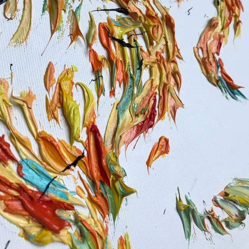 Travel inspired abstract wall art GEOGRAPHY LESSON