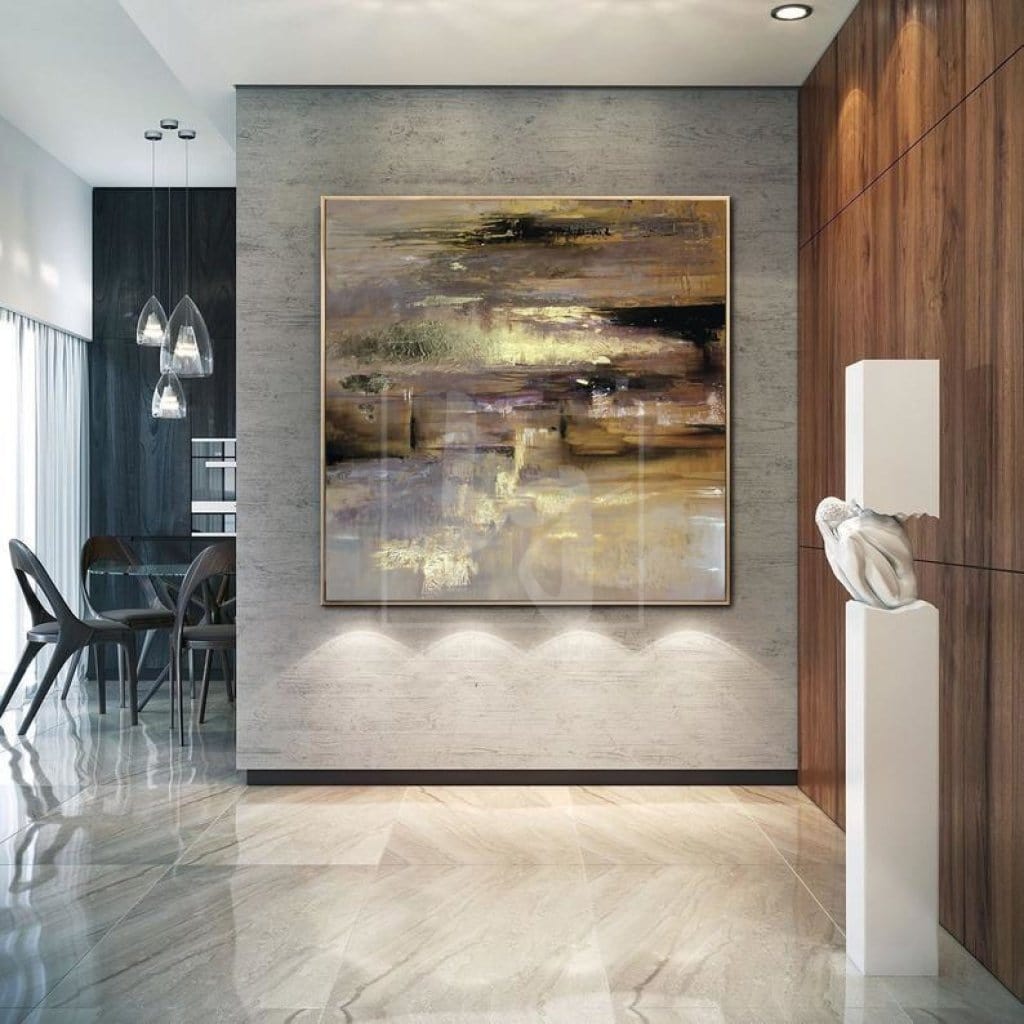 Oversized painting RADIANCE OF ETERNITY