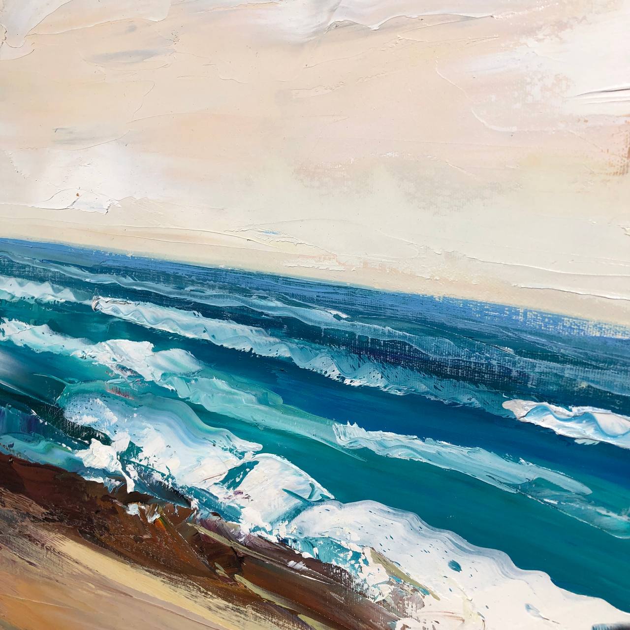 OCEAN BREEZE 33"x33"