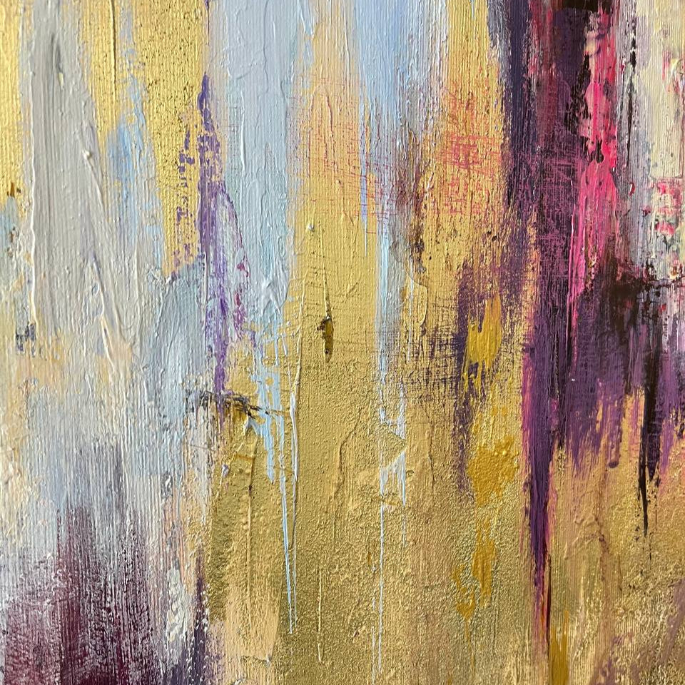 GOLD LILAC 35.82"x53.93"