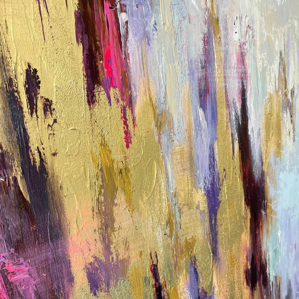 GOLD LILAC 35.82"x53.93"