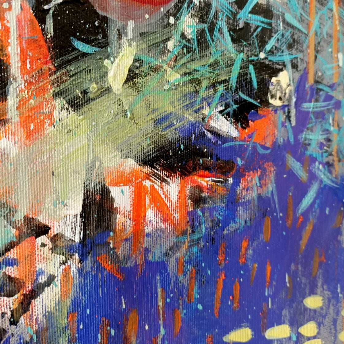 BLOOMING LIFE 40"x40"