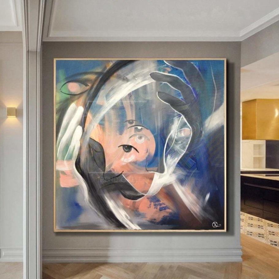 Figurative abstract paintings A BEAUTIFUL MIND