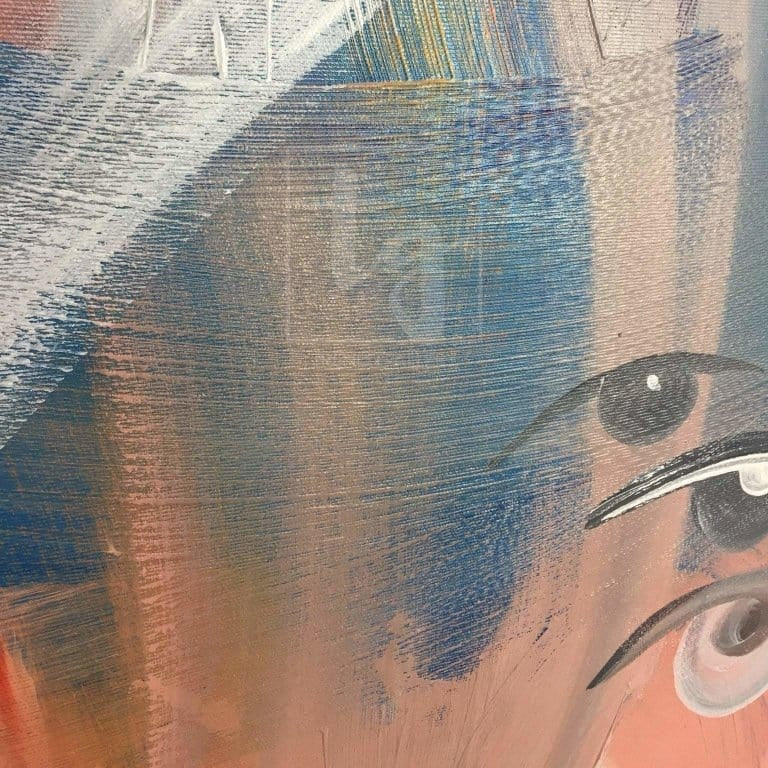 Figurative abstract paintings A BEAUTIFUL MIND