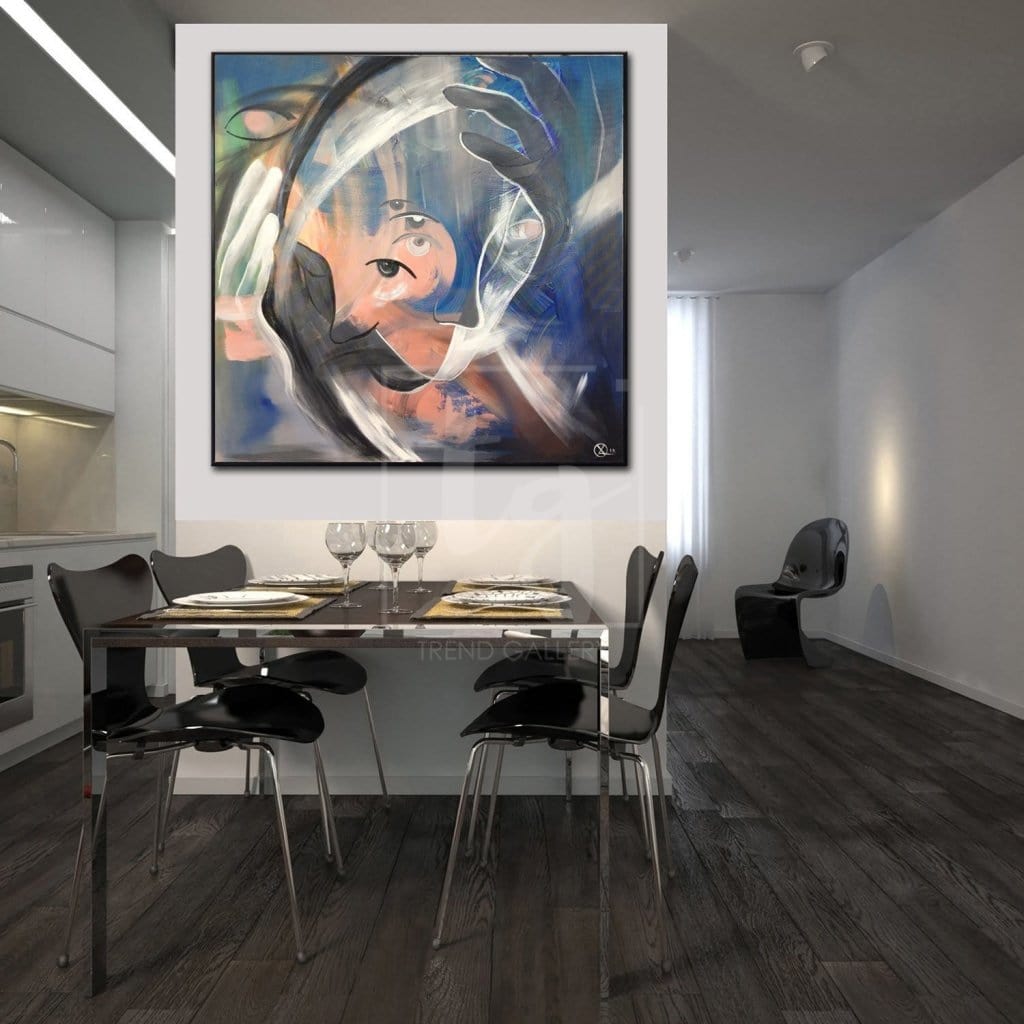 Figurative abstract paintings A BEAUTIFUL MIND