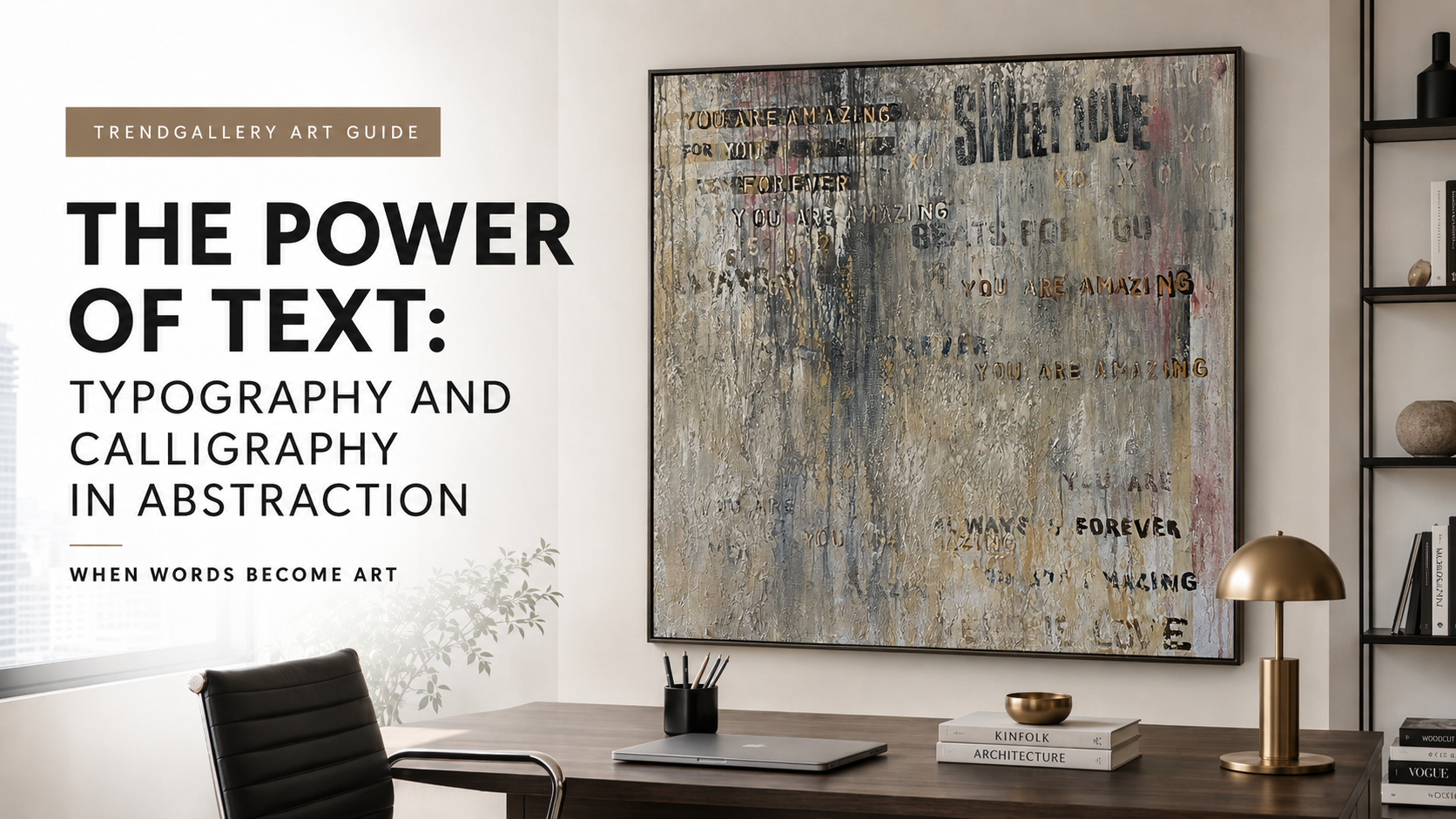 The Power of Text: Typography and Calligraphy in Abstraction
