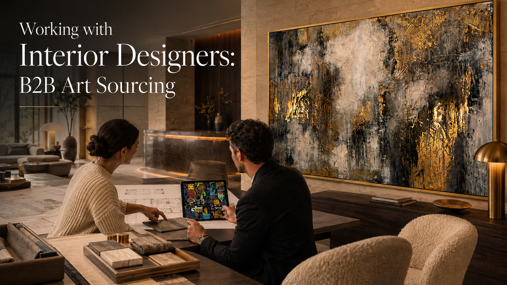Working with Interior Designers: B2B Art Sourcing