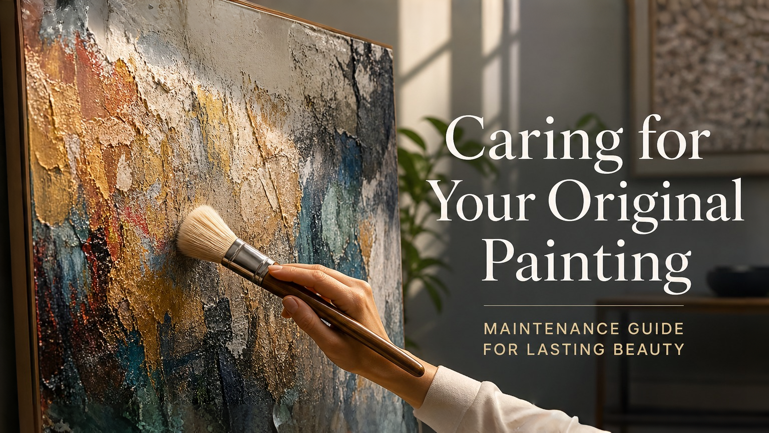 Caring for Your Original Painting: Maintenance Guide