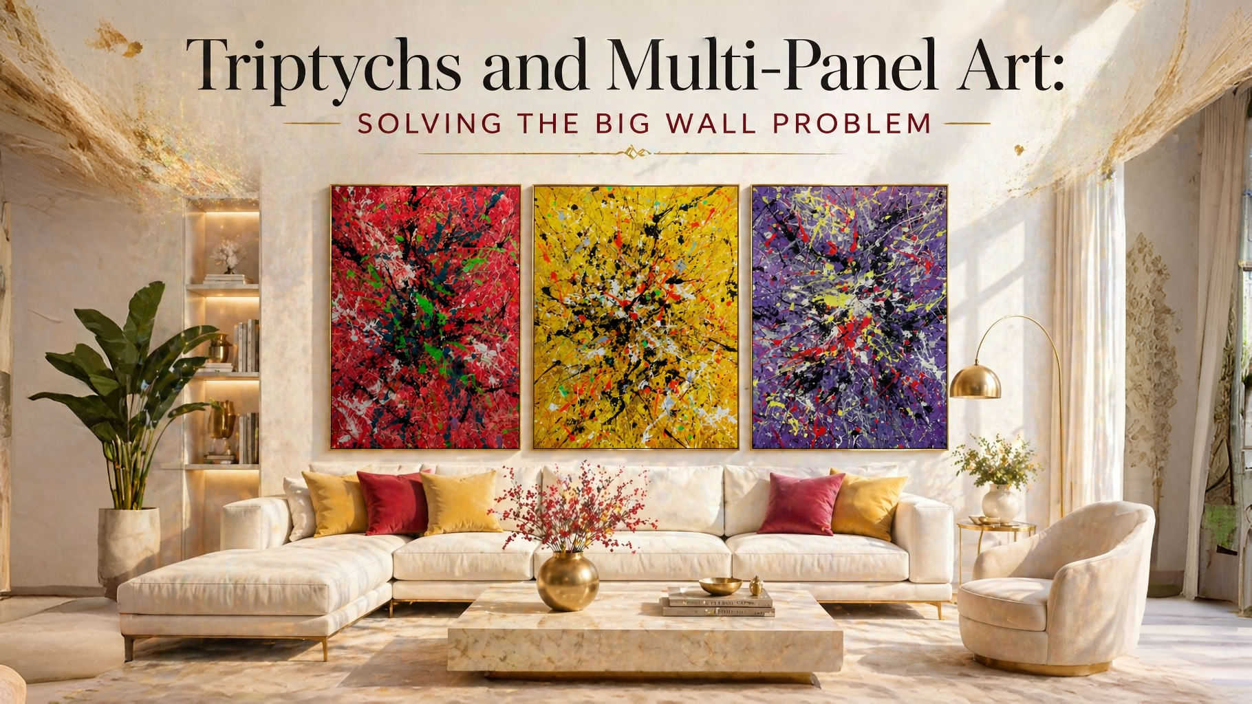 Triptychs and Multi-Panel Art: Solving the Big Wall Problem