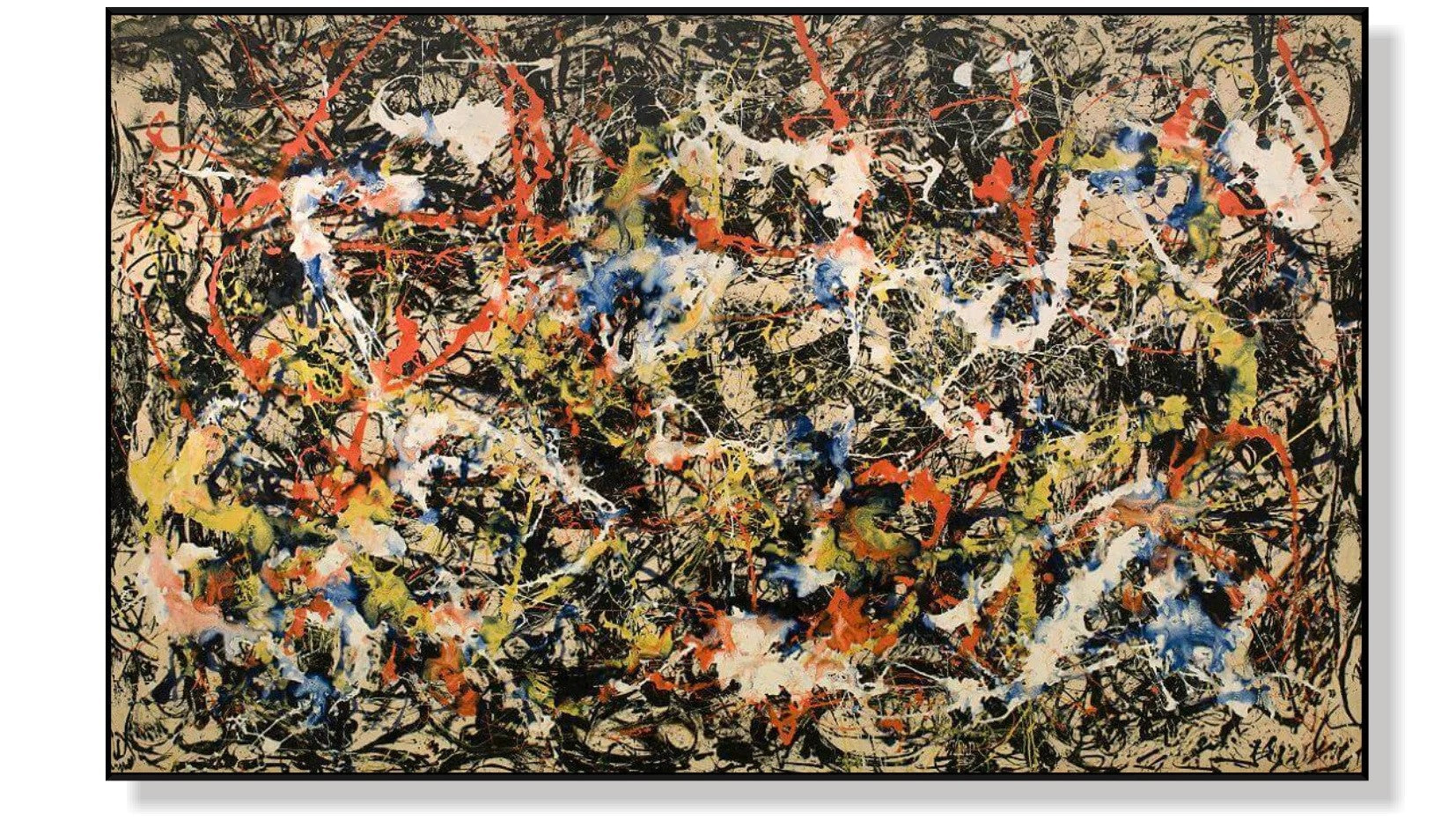 TOP 10 Most Famous  Abstract Paintings by Jackson Pollock