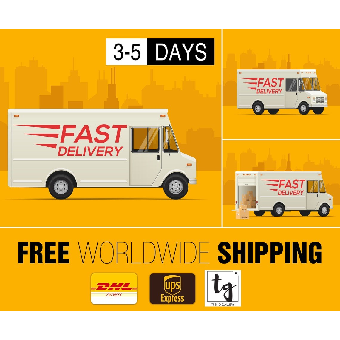 What kind of delivery service do we use?