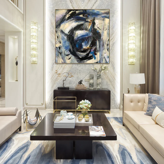 Perfect abstract painting for the hall – Trendgallery.art