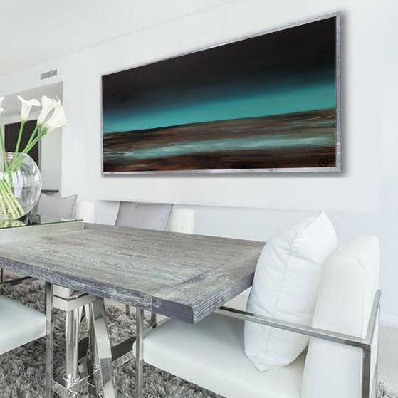 How to use landscape paintings in modern decor?
