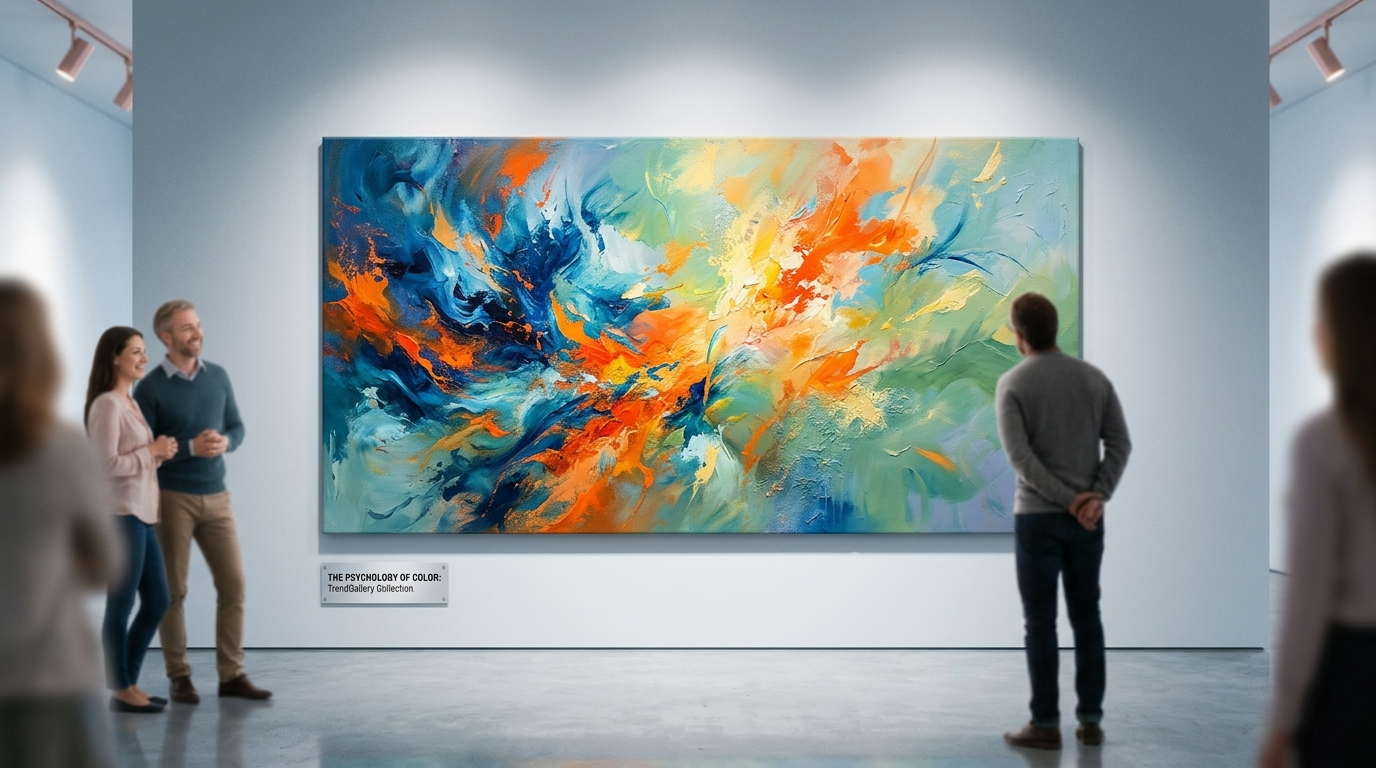 The Psychology of Color in Contemporary Abstract Art