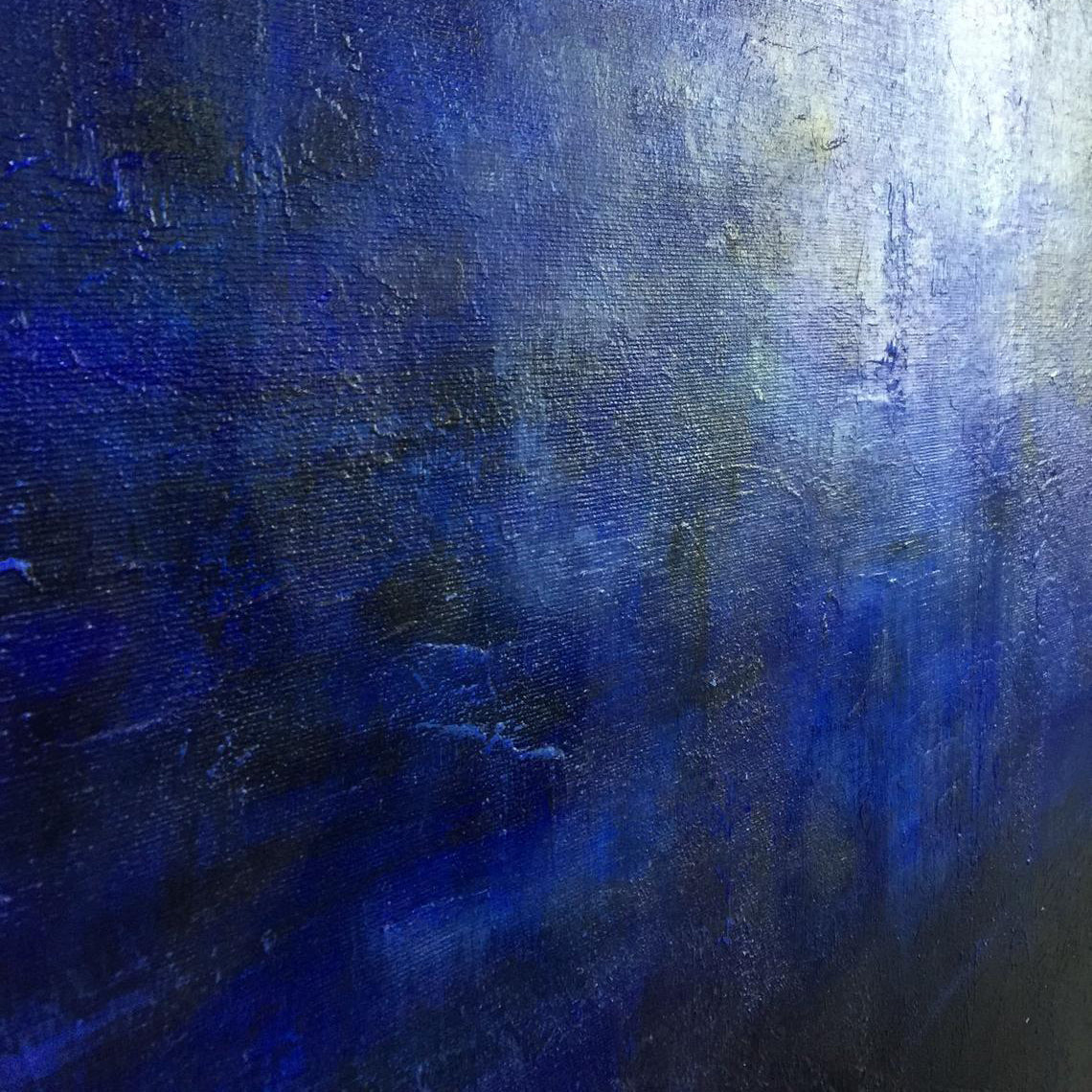 Navy Abstract Paintings for Sale