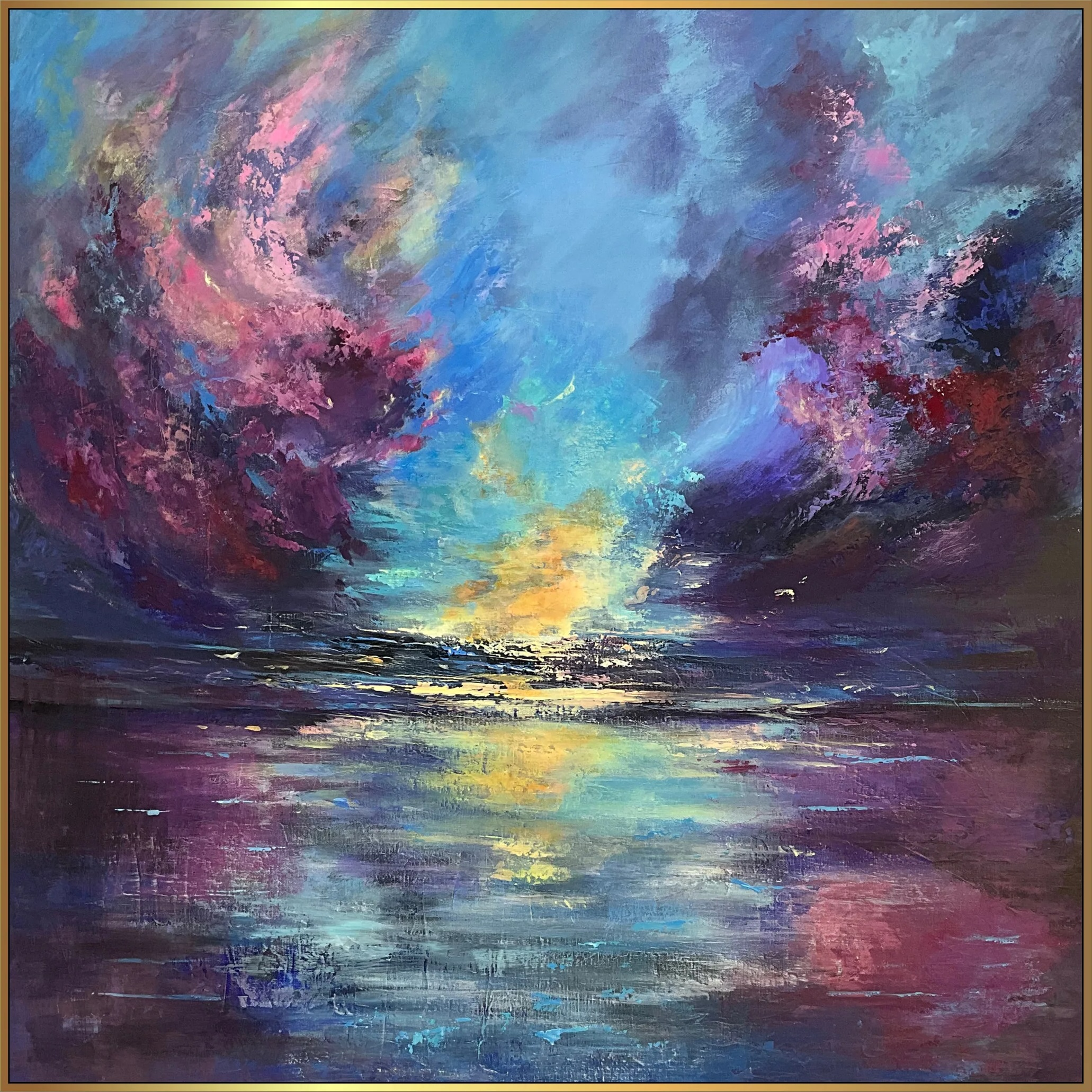 Nature Abstract Paintings for Sale