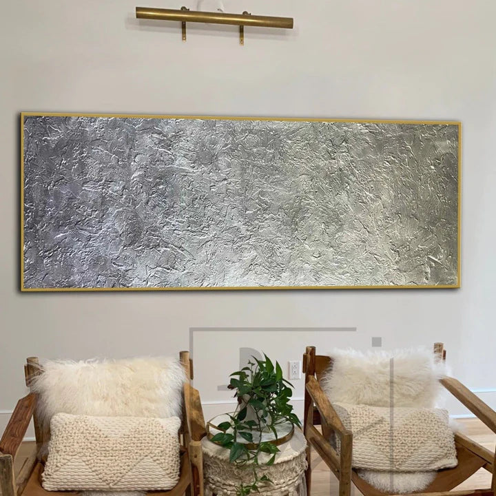 Silver Abstract Paintings for Sale