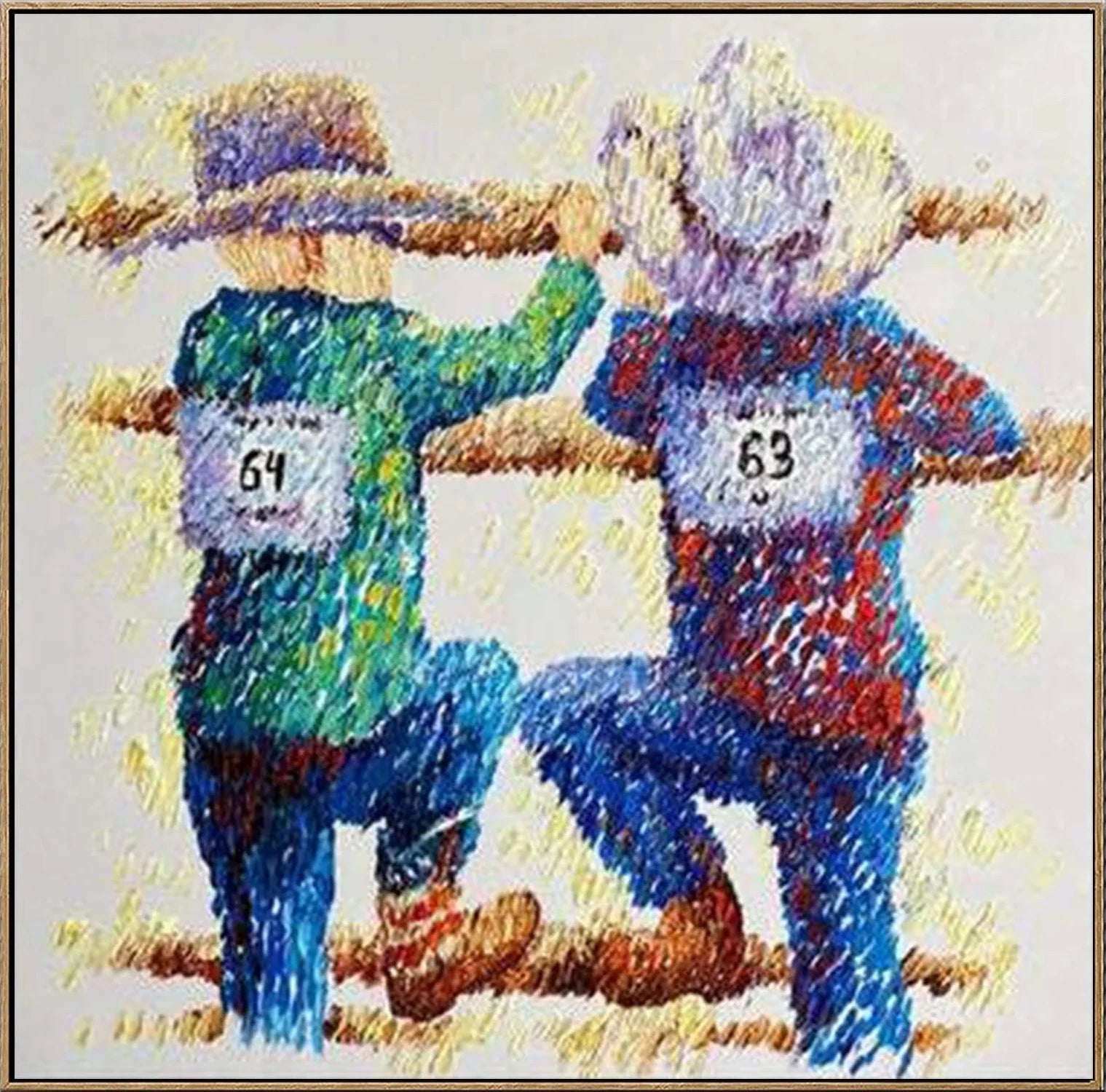 Portrait Abstract Paintings For Sale