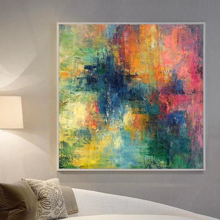 Bright Colors Abstract Paintings For Sale