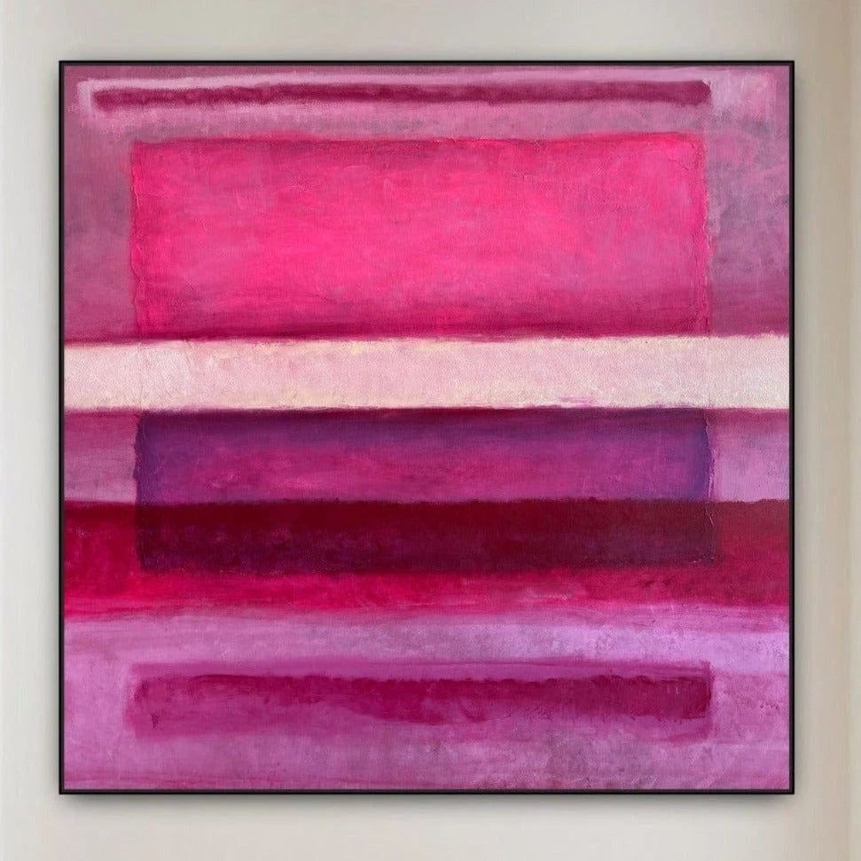 Pink Abstract Paintings for Sale