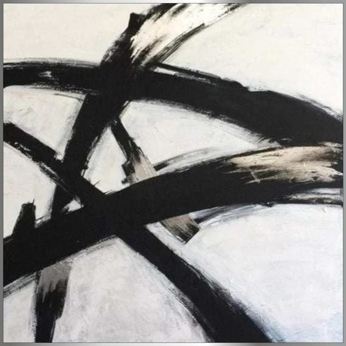 Black & White Abstract Paintings For Sale – Trendgallery.art