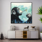Pop art monkey paintings SMOKO