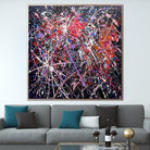 COLOR SPLASHES 24"x24"