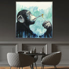 Pop art monkey paintings SMOKO