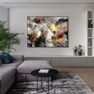 Handpainted unique fine painting AUTUMN SONG