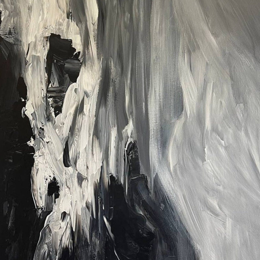 SNOW AVALANCHE 48"x36"