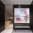 FLOWERS BLOOM 27.5"x27.5"