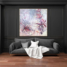 FLOWERS BLOOM 27.5"x27.5"