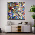 GEOMETRIC FANTASY 60"x60"