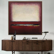 Mark Rothko Style Large Abstract Painting Acrylic Painting On Canvas Home Decor Wall Art Framed Abstract Painting For Living Room | INSPIRATION