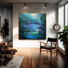 MIDNIGHT SERENITY 43.3"x43.3"