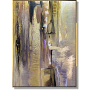 Gold abstract painting RADIANCE OF ETERNITY