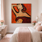 WOMAN IN RED