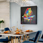 COLOR OF MUSIC 48"x48"