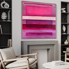 MAGENTA BLUES 42.9"x42.9"