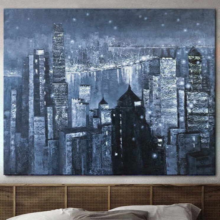 WHAT THE NIGHT HIDES 31.5"x47"