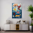 JOYFUL SWIM 23.6"x15.7"